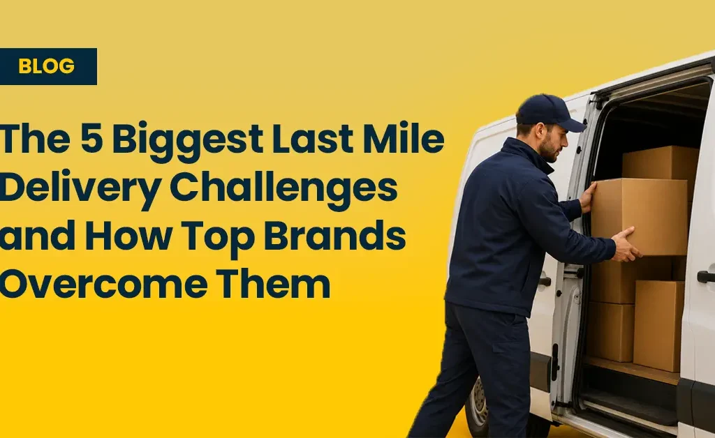 last mile delivery challenges ecommerce Canada urban