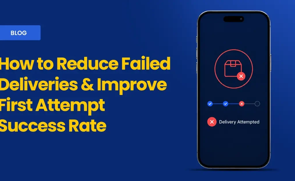 How to Reduce Failed Deliveries Ecom Logistics blog cover