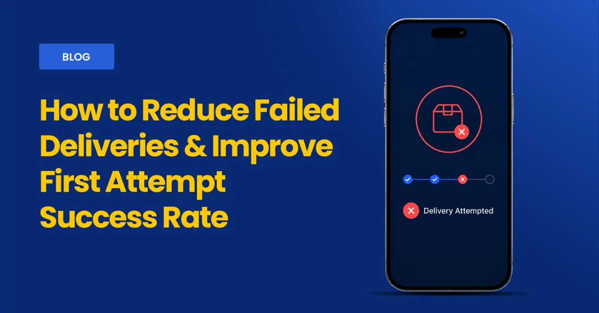 How to Reduce Failed Deliveries Ecom Logistics blog cover