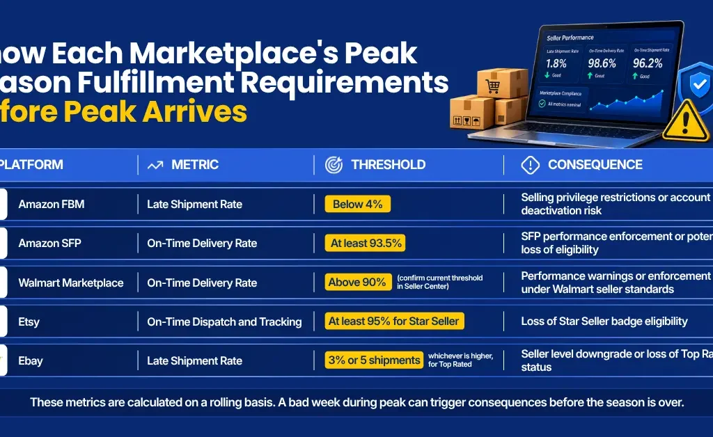 Peak Season Fulfillment Checklist